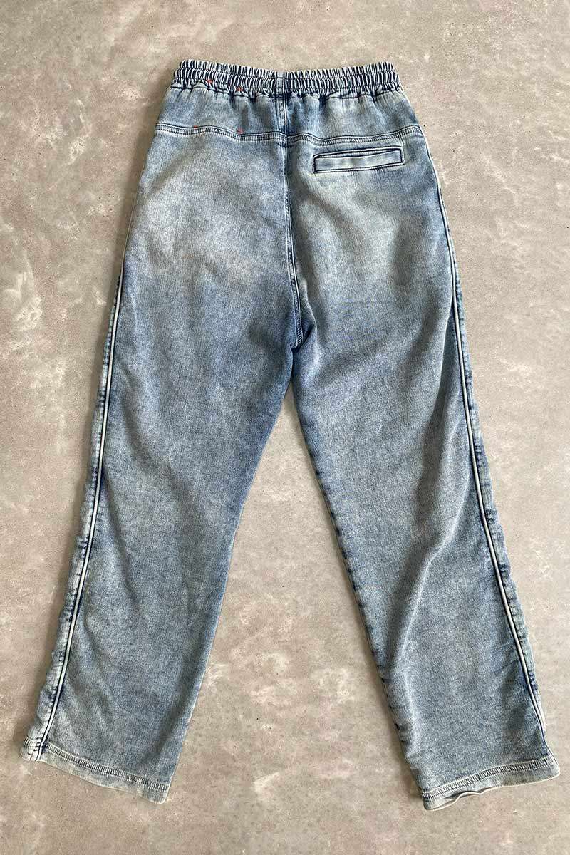 Diesel denim track pants XS