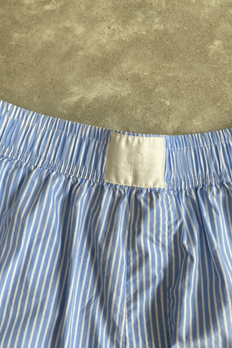 ODE blue/white stripped short M