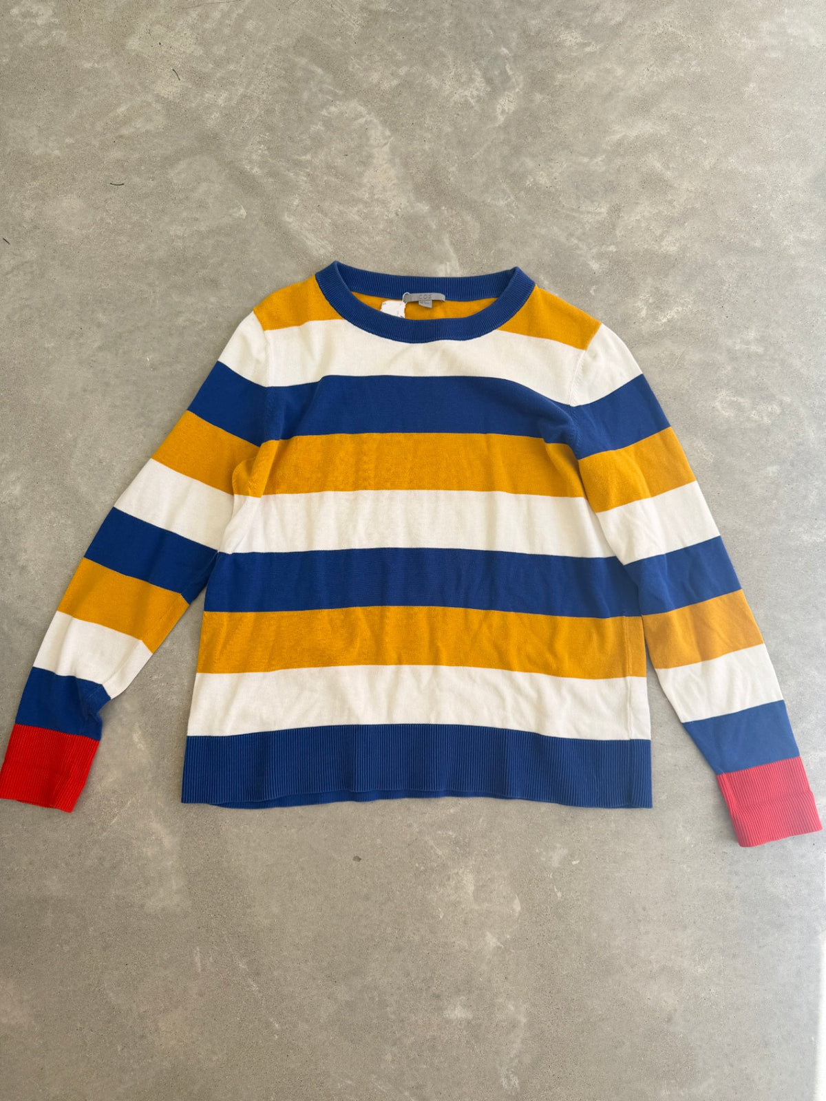 COS stripe jumper Cotton M