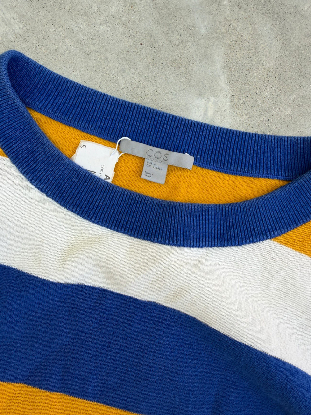 COS stripe jumper Cotton M