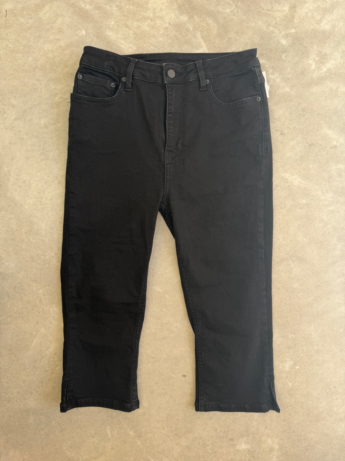 Ksubi black capri jeans 29