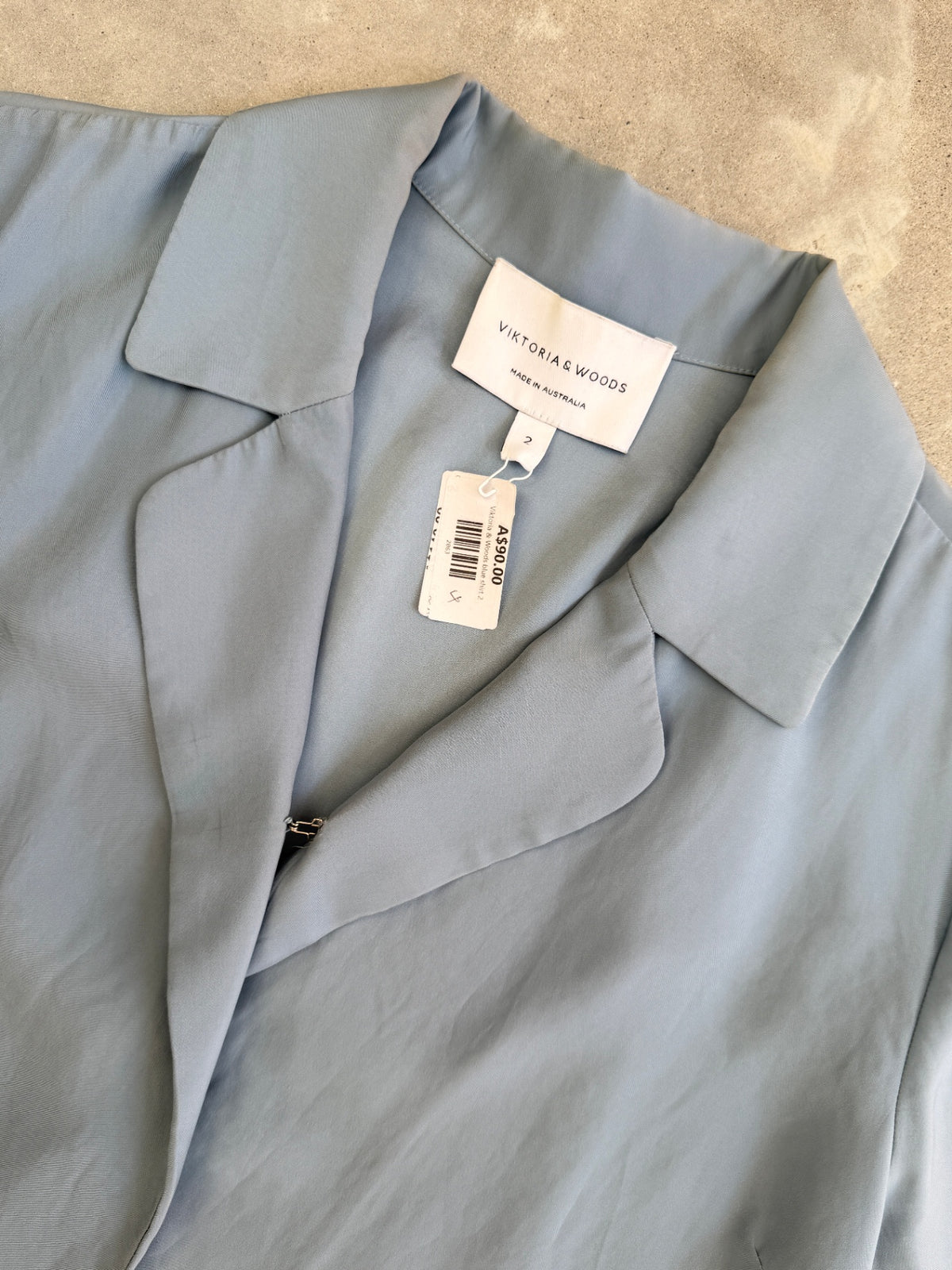 Viktoria & Woods blue shirt 2