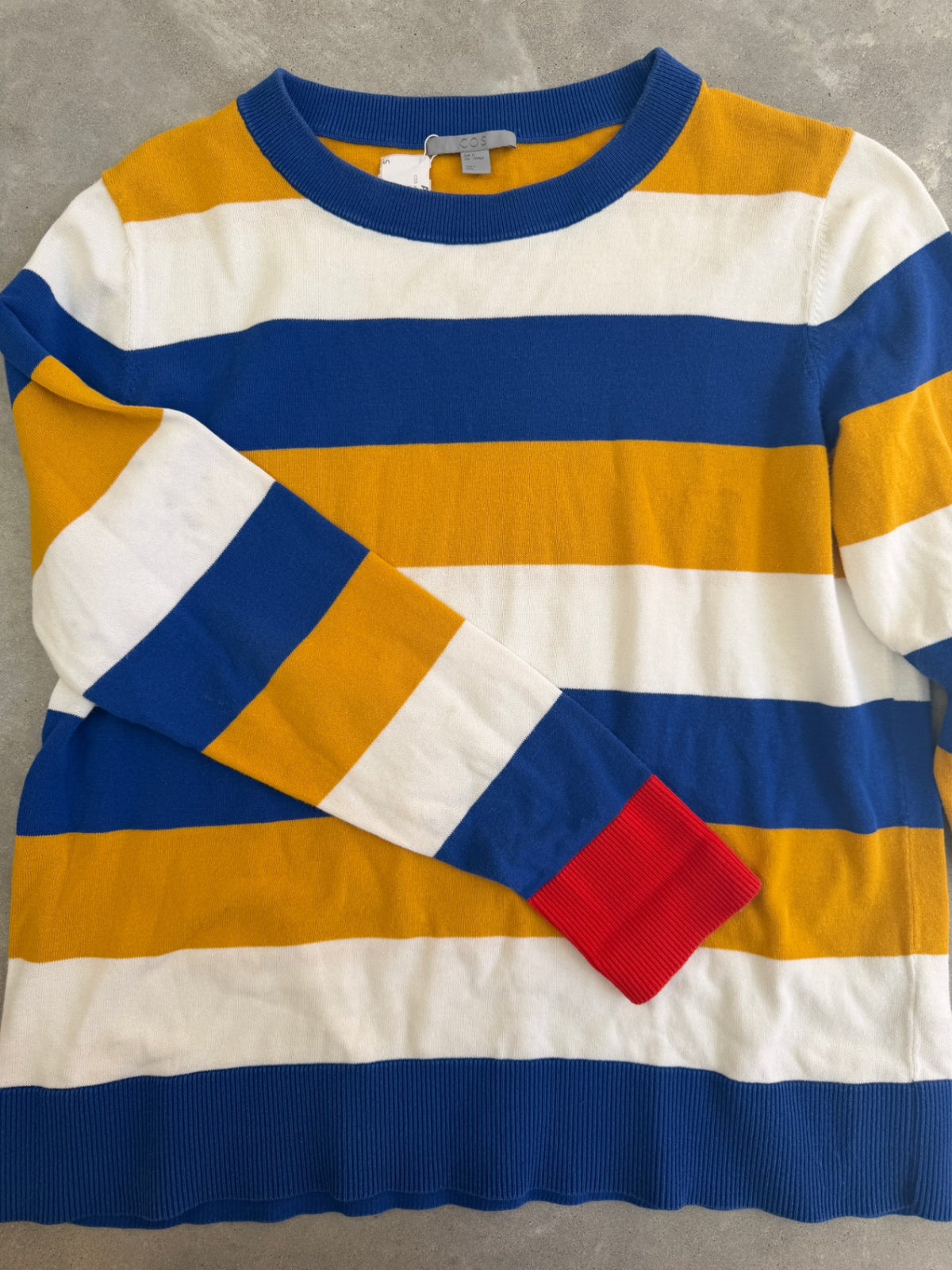 COS stripe jumper Cotton M