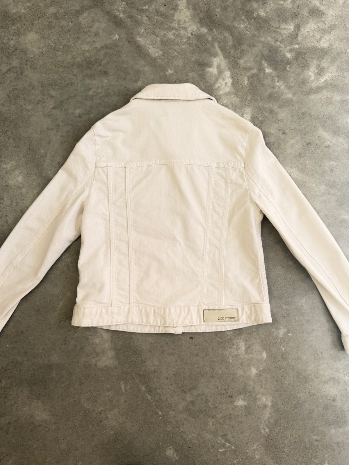 Zadig cream denim jacket S