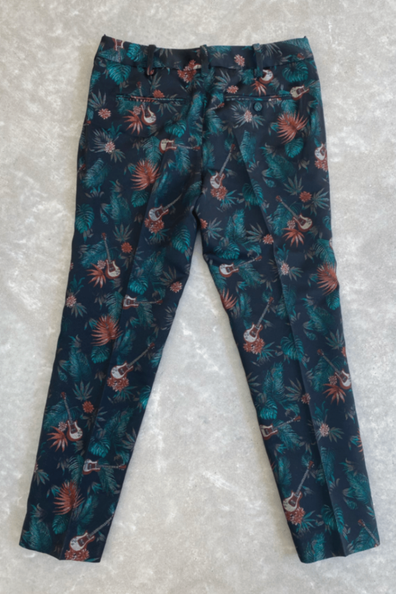 Zadig & Voltaire black/green pants 36