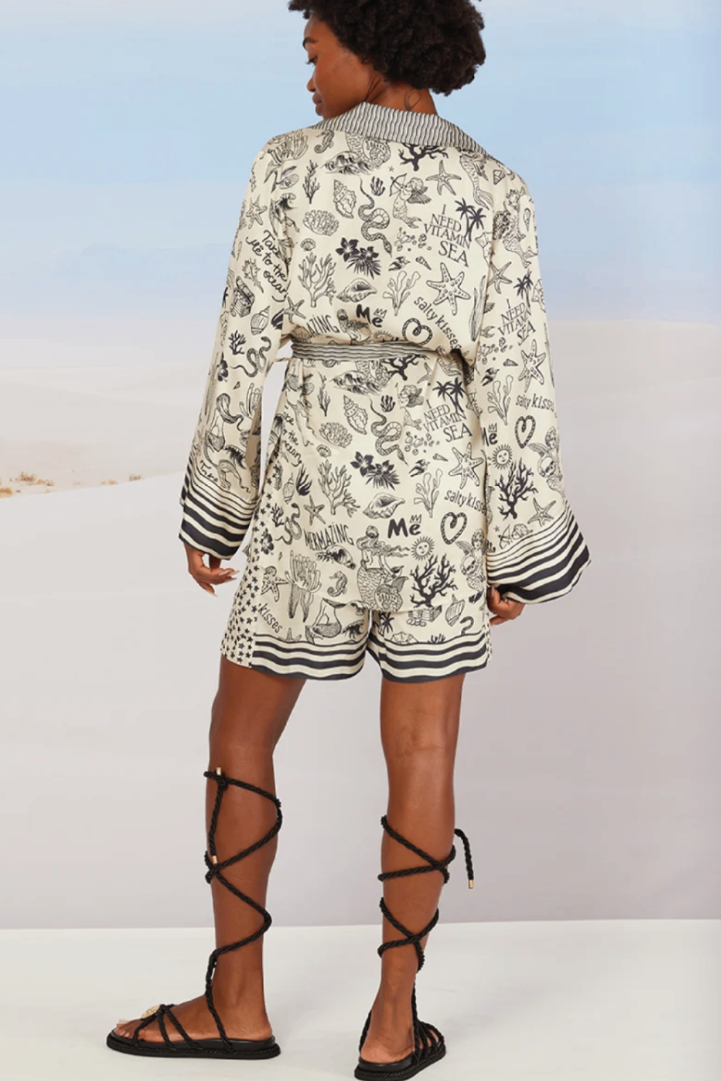 Me 369 kaftan black S