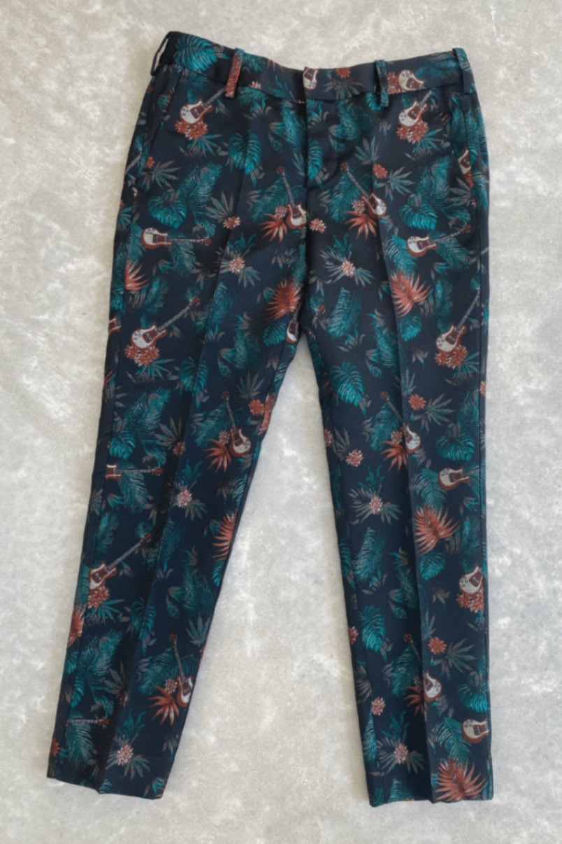 Zadig & Voltaire black/green pants 36