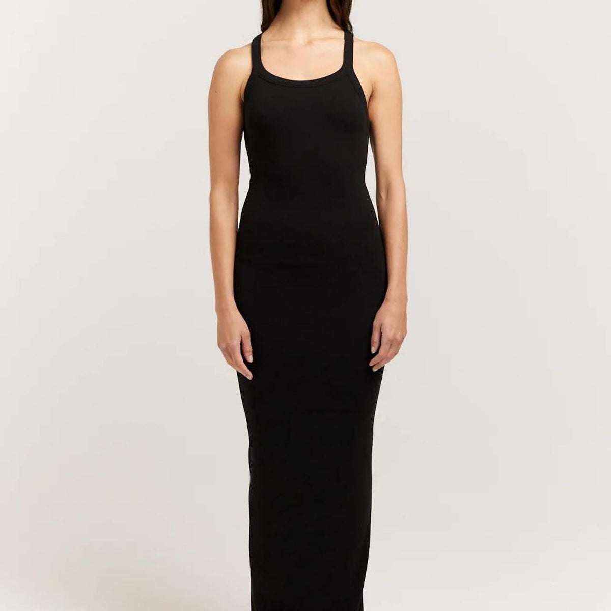 Henne black singlet dress L