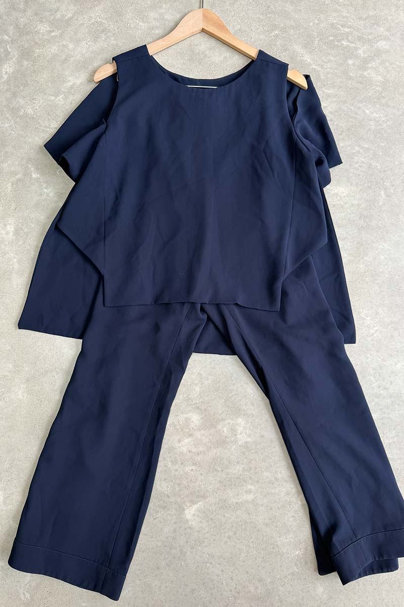 Maison Poi navy pant