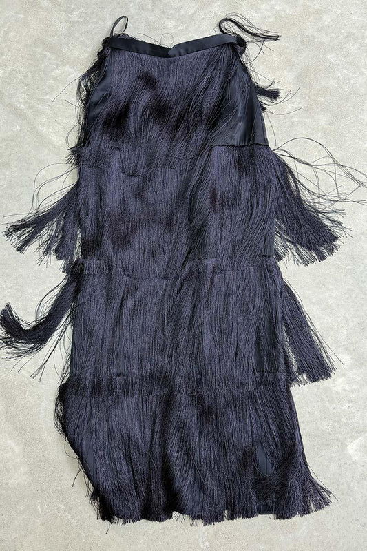 Esse Navy tassel skirt 6