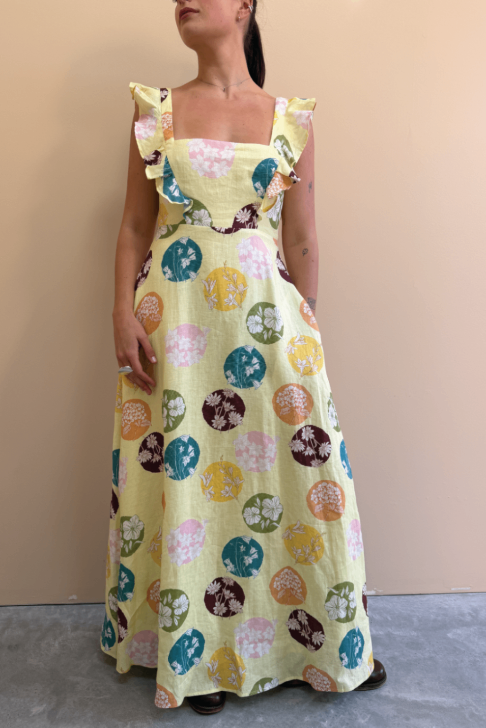 Palm Noosa yellow dress 10 BNWT