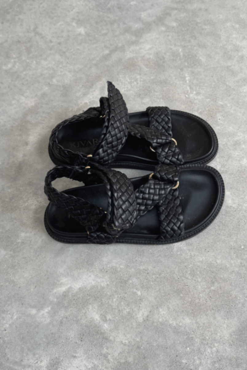 Kivari black sandal 37