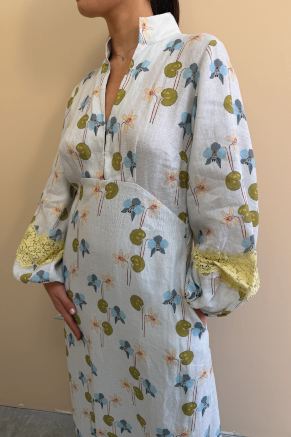 Palm Noosa blue shirt dress 10