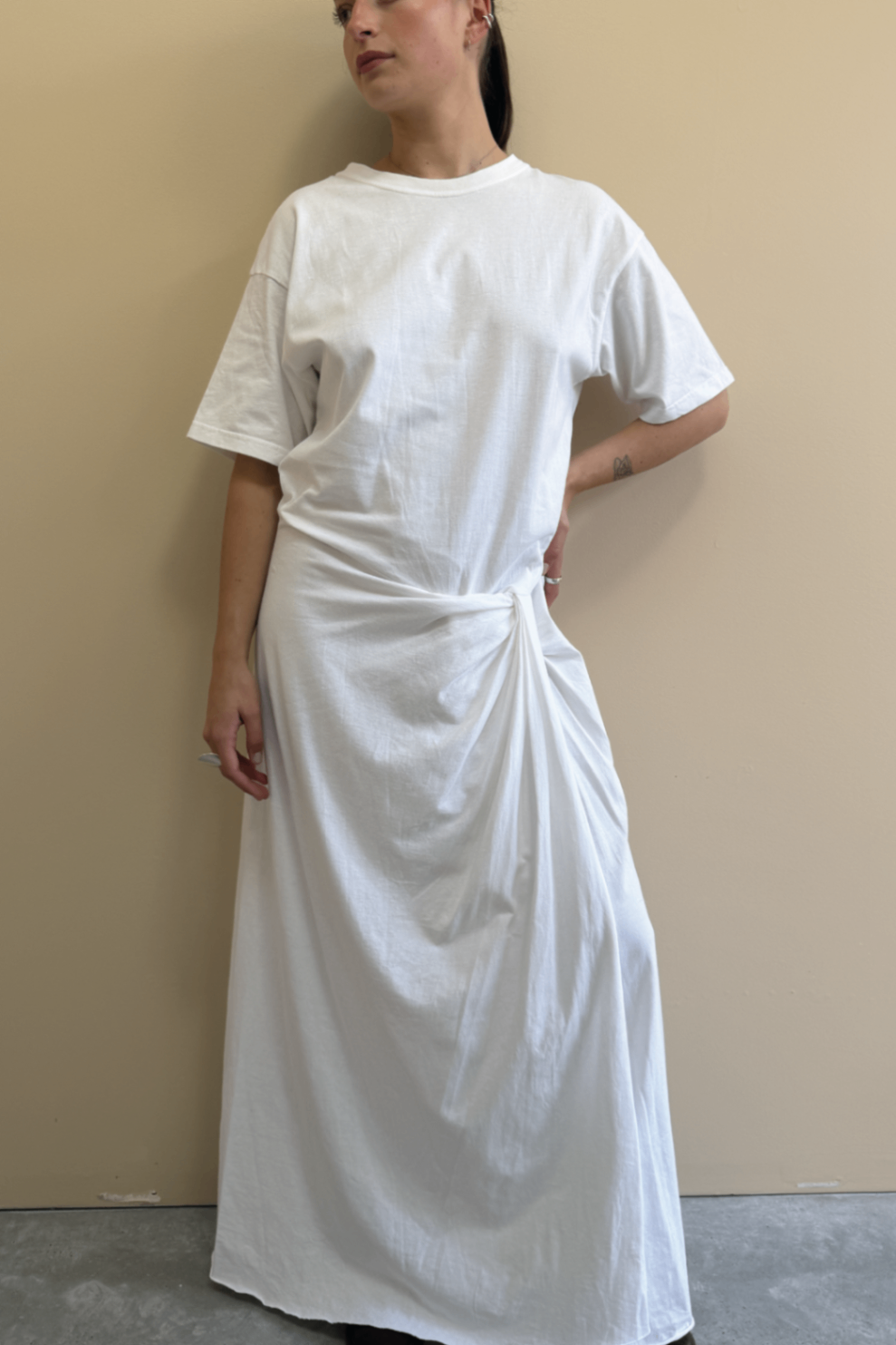 Bec & Bridge White t-shirt dress 10