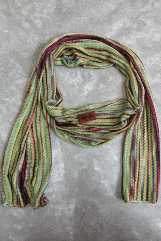 Missoni scarf green