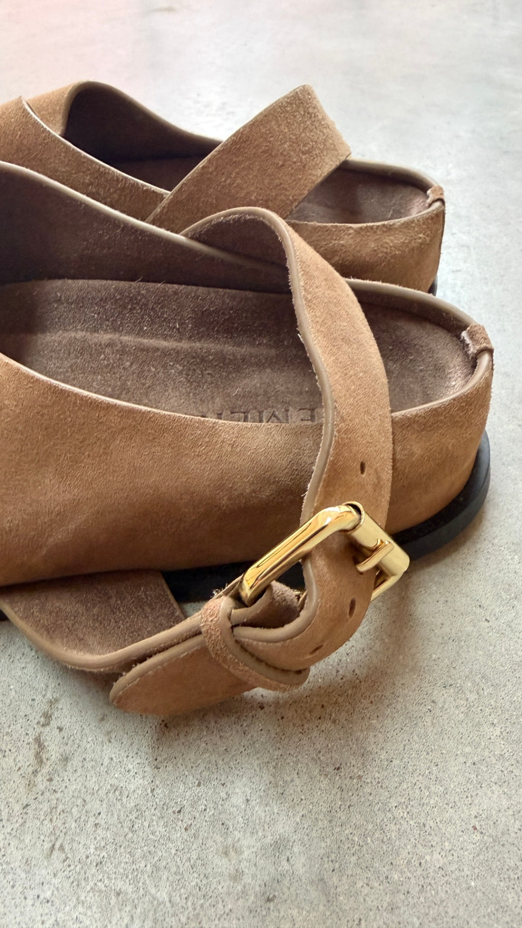 A emery taupe clog 40