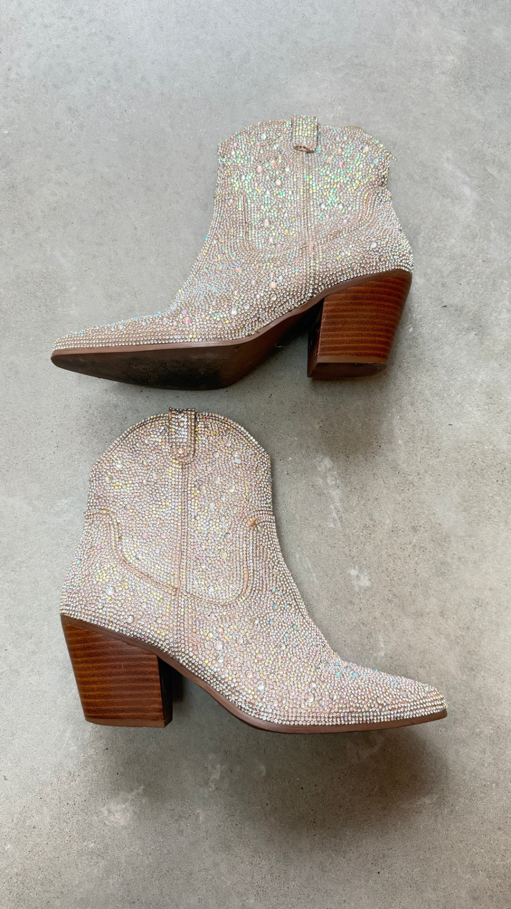 Midas glittery boot 9