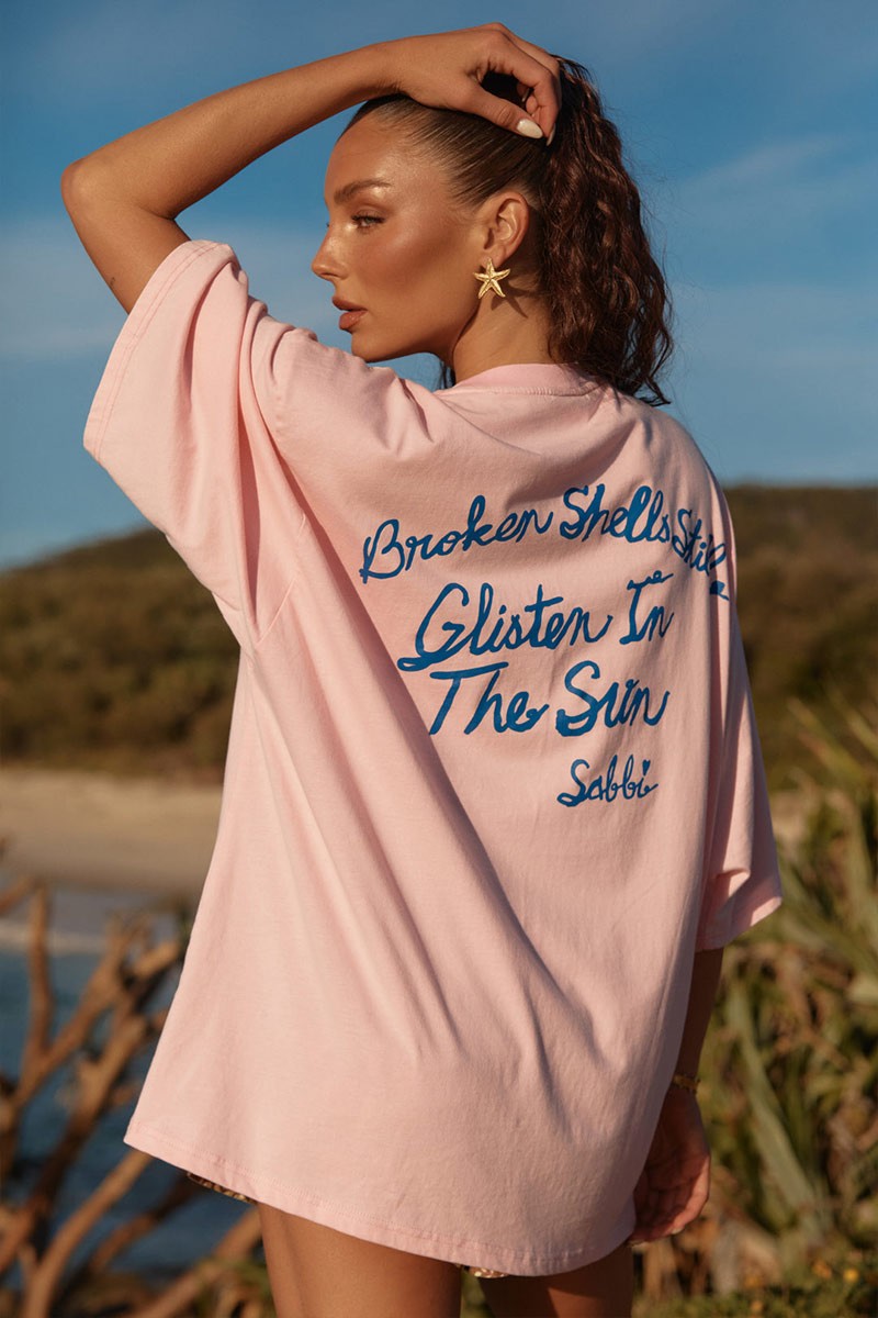Sabbi pink shell T size S