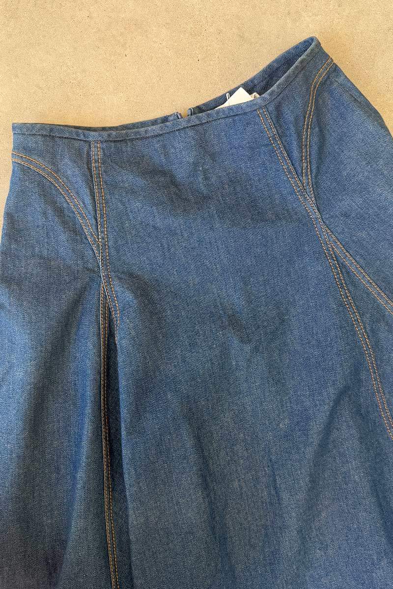 Zimmermann matchmaker denim skirt 2 BNWT