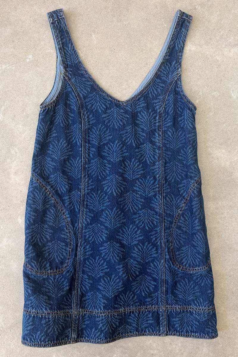 Kivari denim palm dress 6