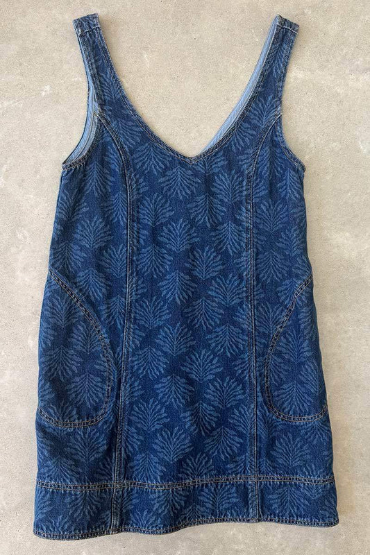 Kivari denim palm dress 6