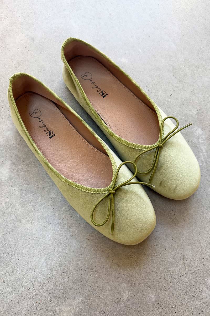 Design Si green Maelle ballerina 39