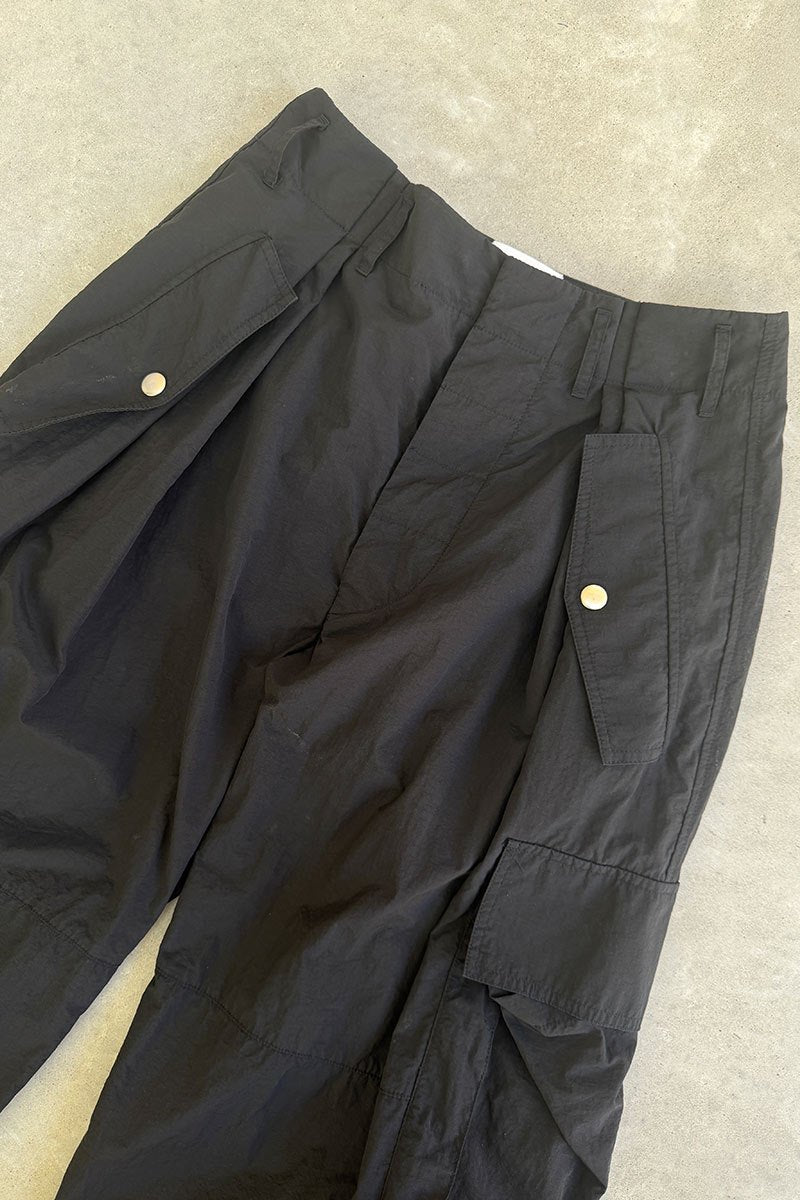 Paris Georgia black cargo pants XS