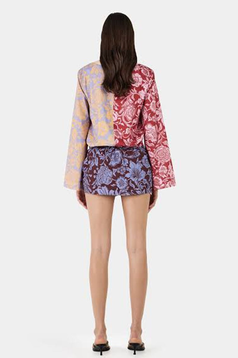 Hansen & Gretel pattern wrap dress S