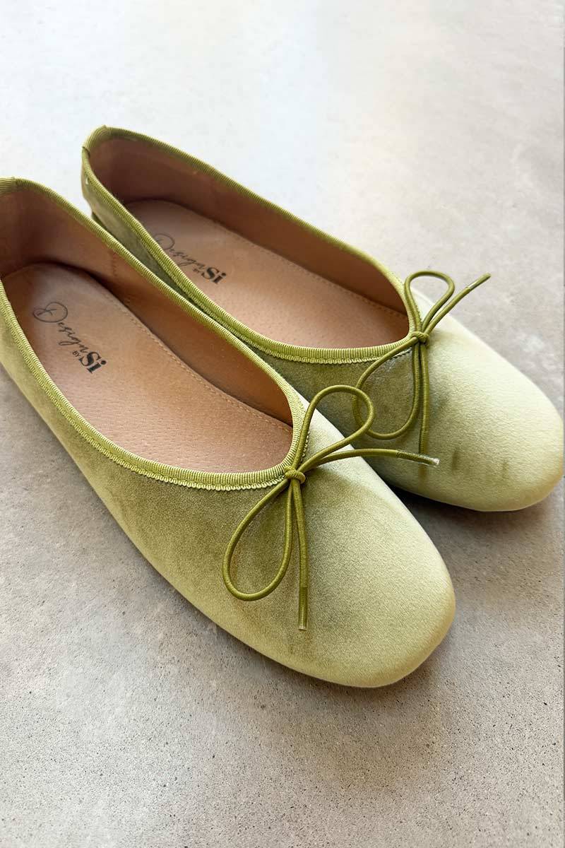 Design Si green Maelle ballerina 39