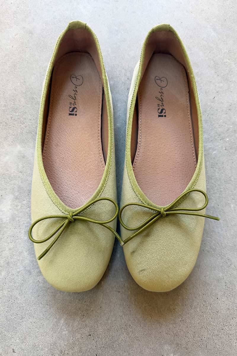 Design Si green Maelle ballerina 39
