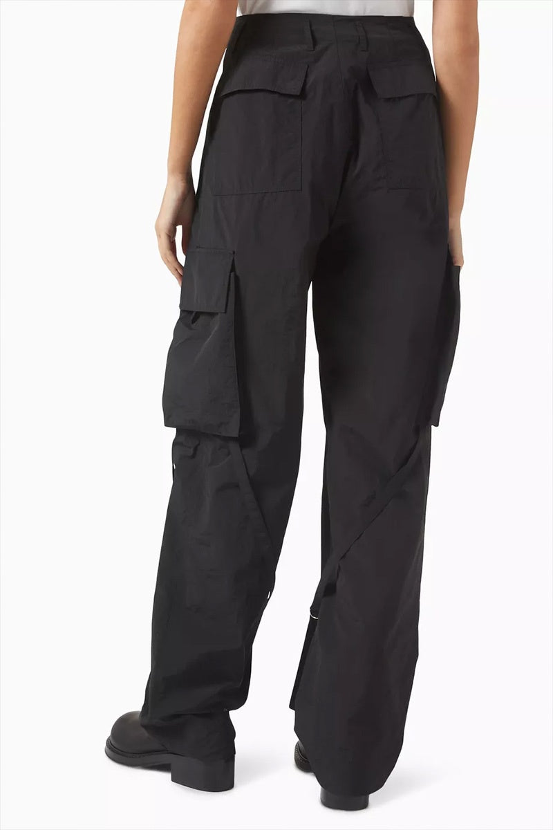 Paris Georgia black cargo pants XS