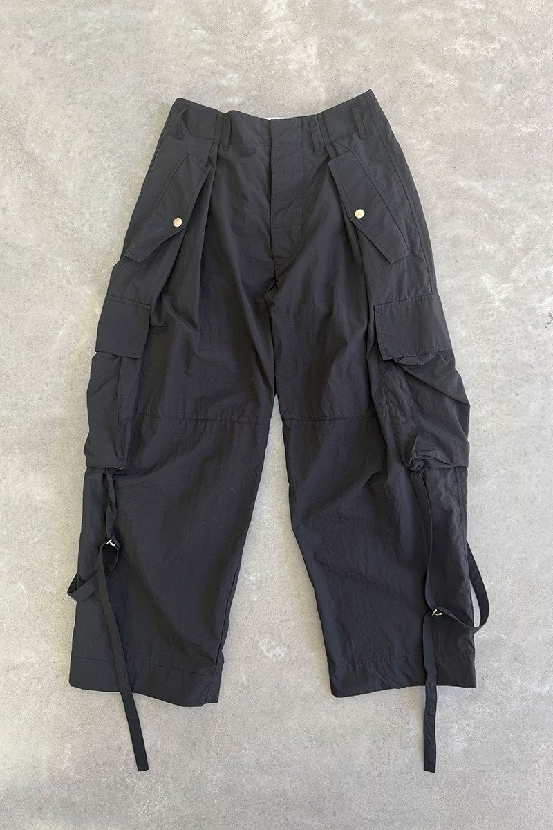 Paris Georgia black cargo pants XS