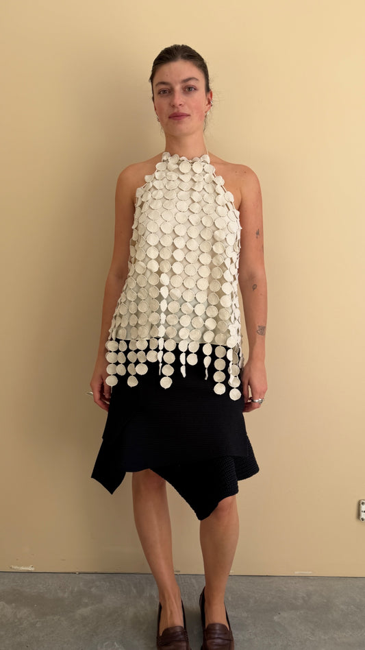 Camilla and Marc Murano circle halter cream 8