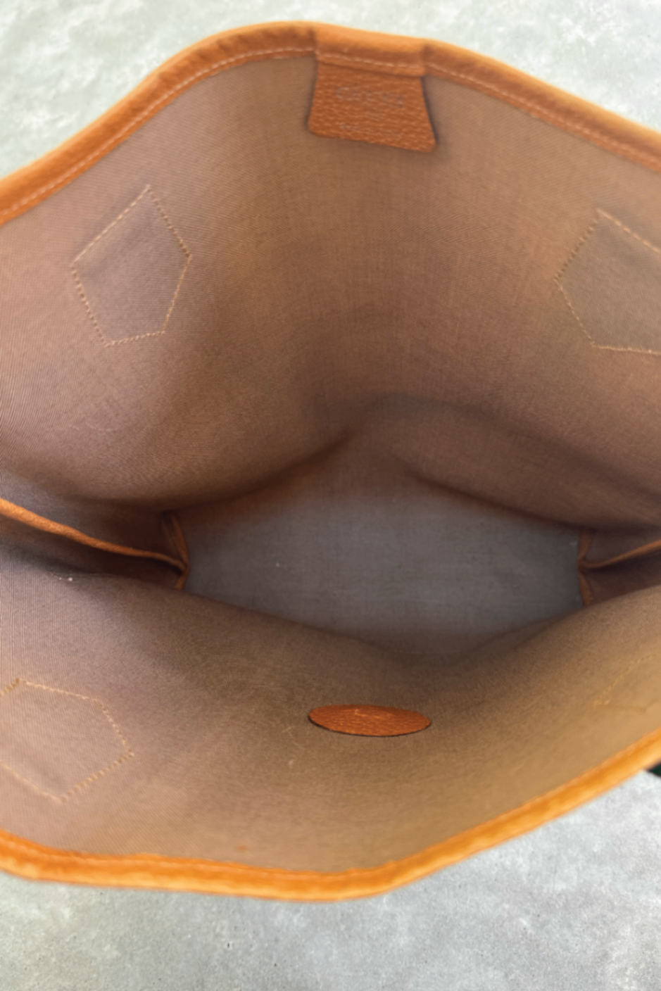 Gucci Sherry Line beige tote bag