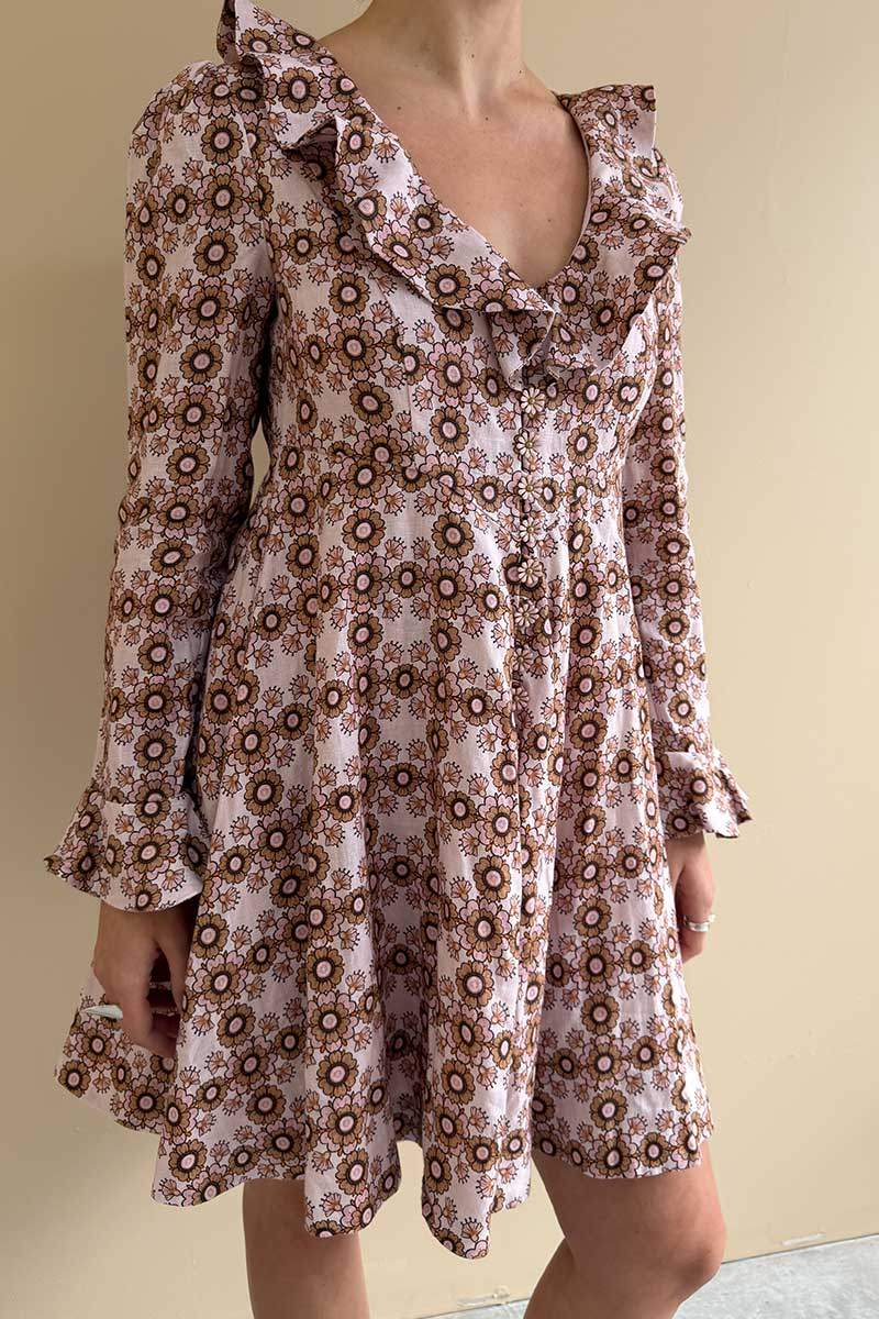 Zimmermann pink mini dress (fits 8)