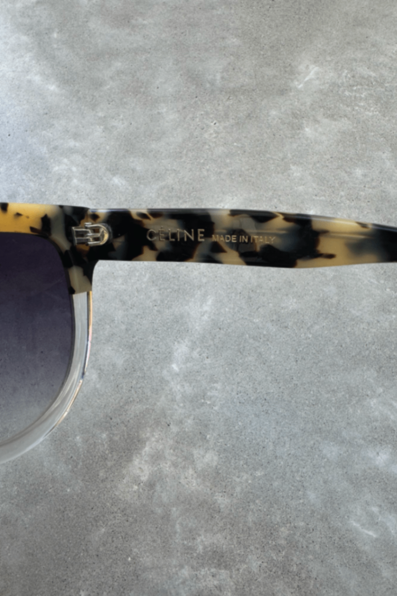 Celine tortoiseshell ombre sunglasses