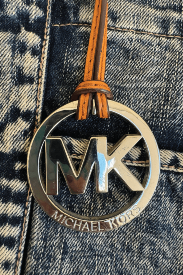 Michael Kors denim tote