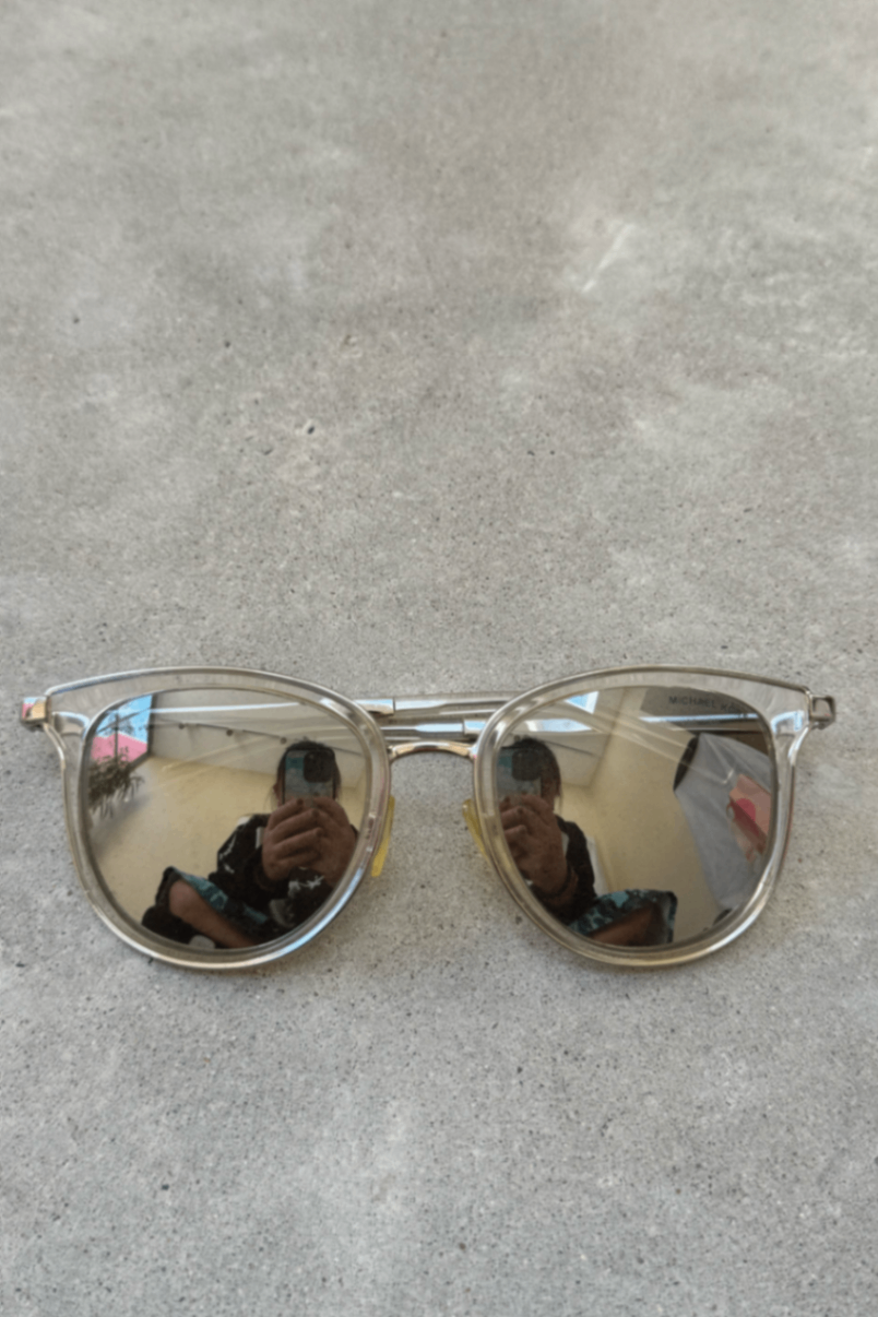 Michael Kors silver frame