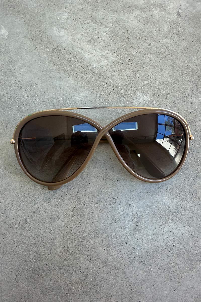 Tom Ford brown sunglasses