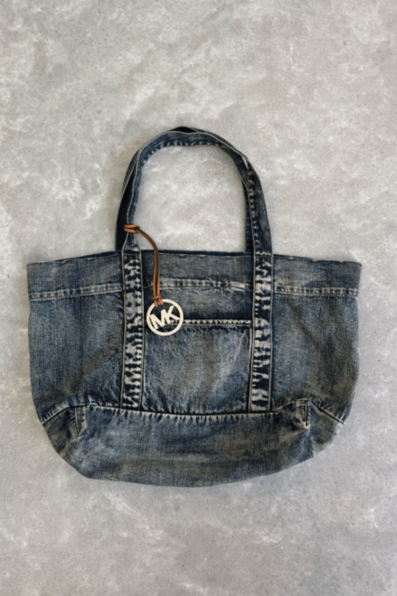 Michael Kors denim tote