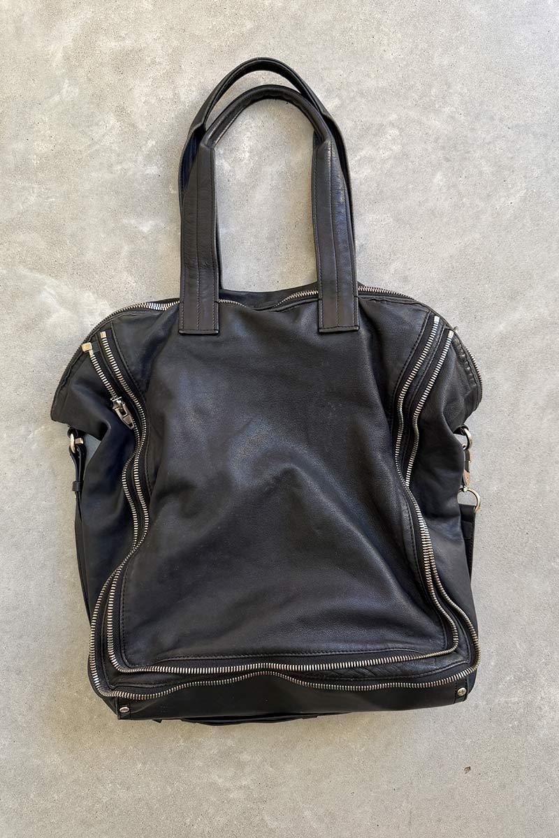 Alexander Wang black Turdy Tote lambskin leather bag