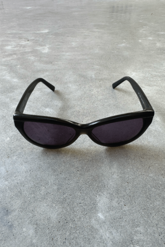 Leona Edmiston black cat eye sunglasses