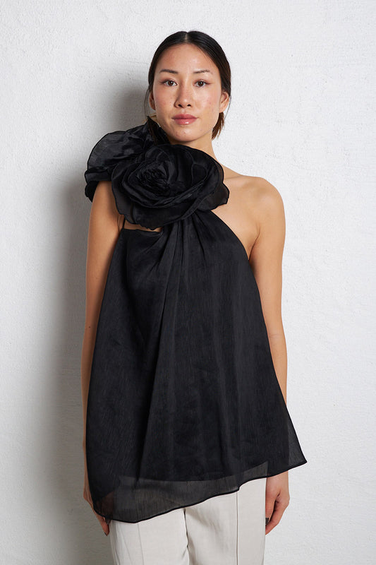 AJE silk flower top 10