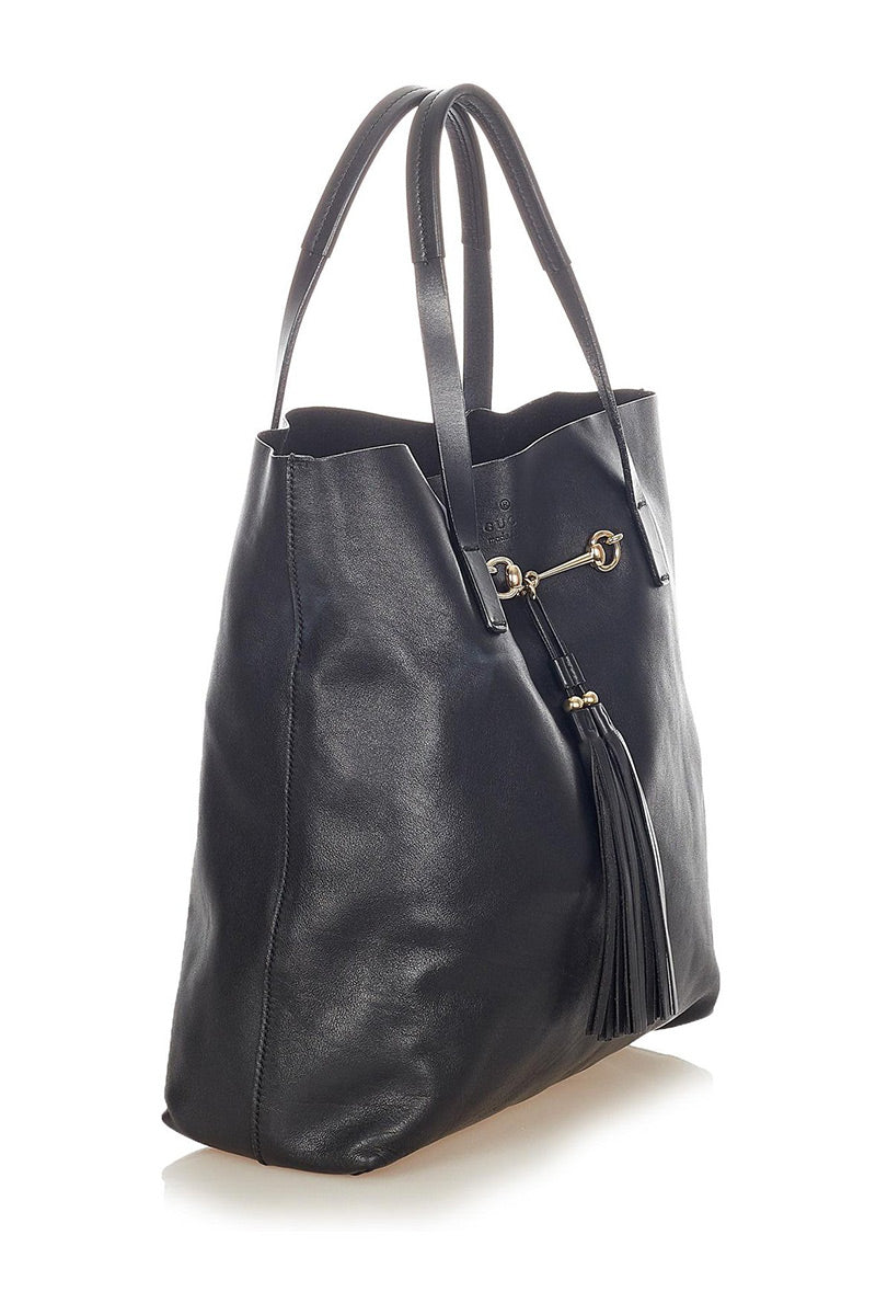 Gucci Park Avenue Horsebit Small Tote Bag (authenticated)