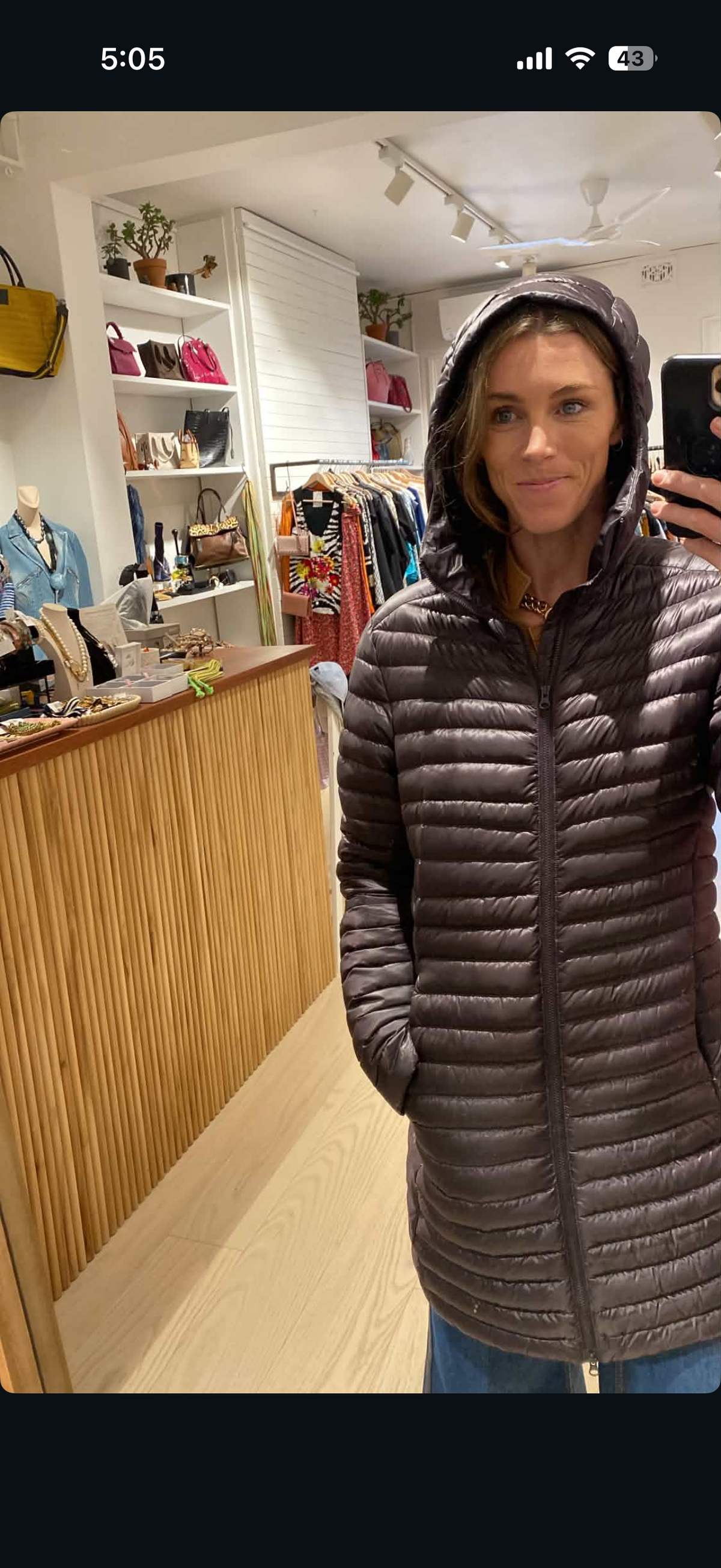 Arcteryx maroon puffer M