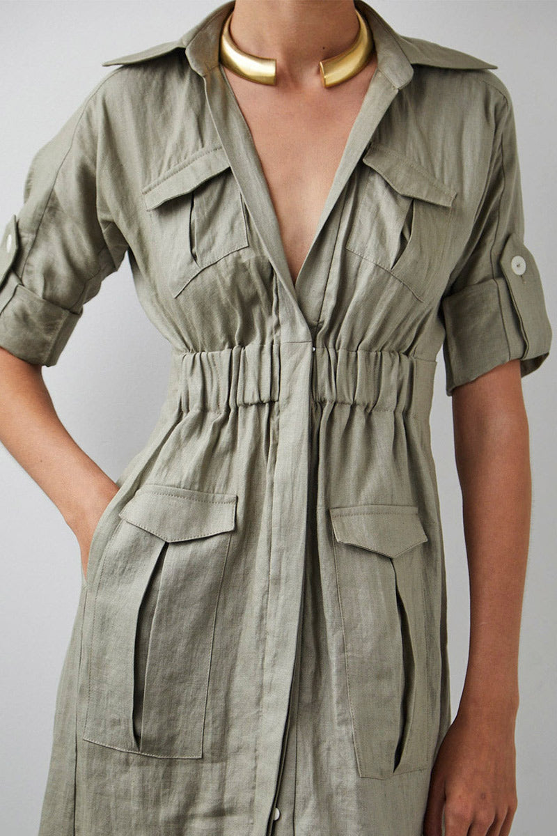 KITX Safari Dreams Sage Dress 14