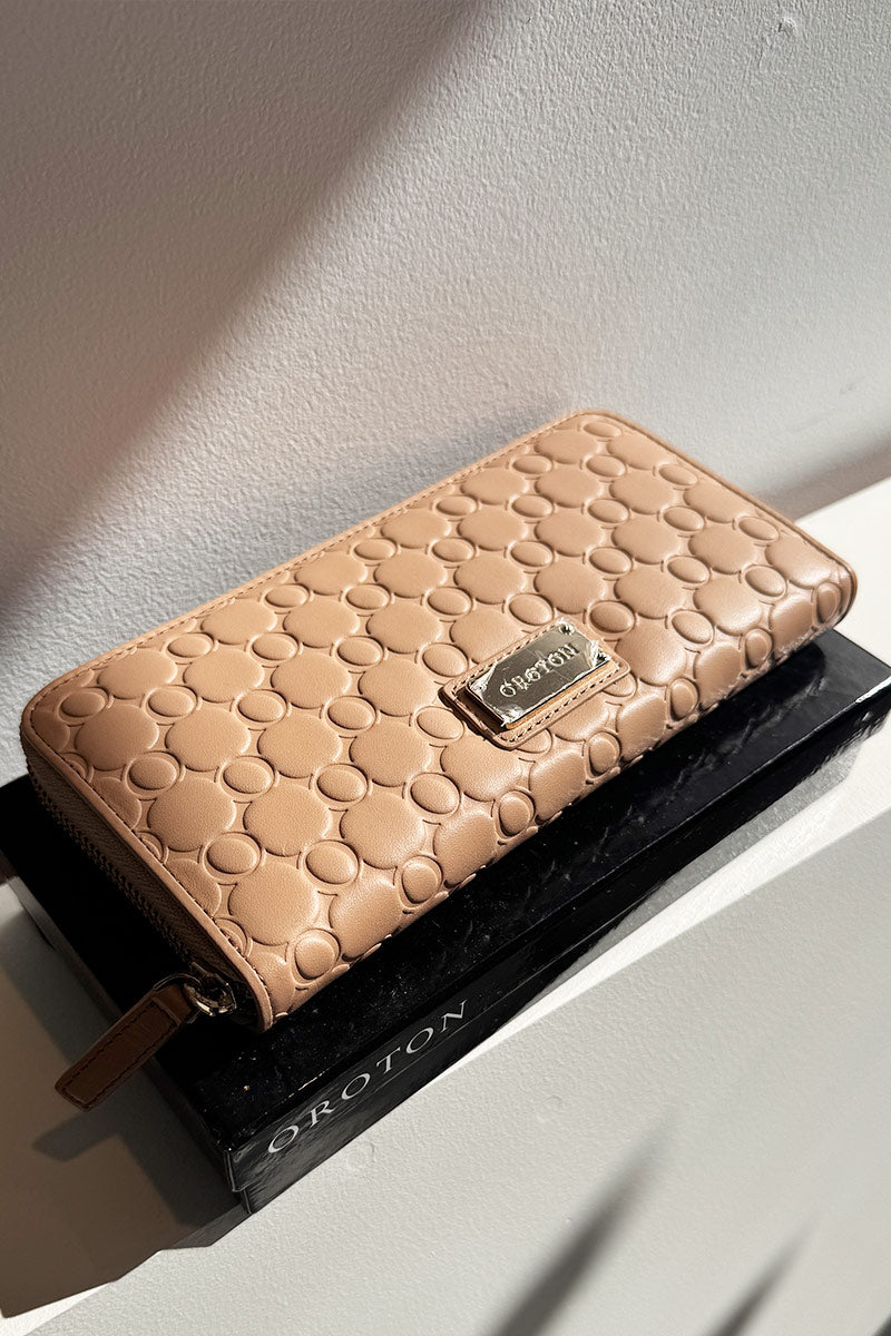 Oroton Beige Wallet (authenticated)