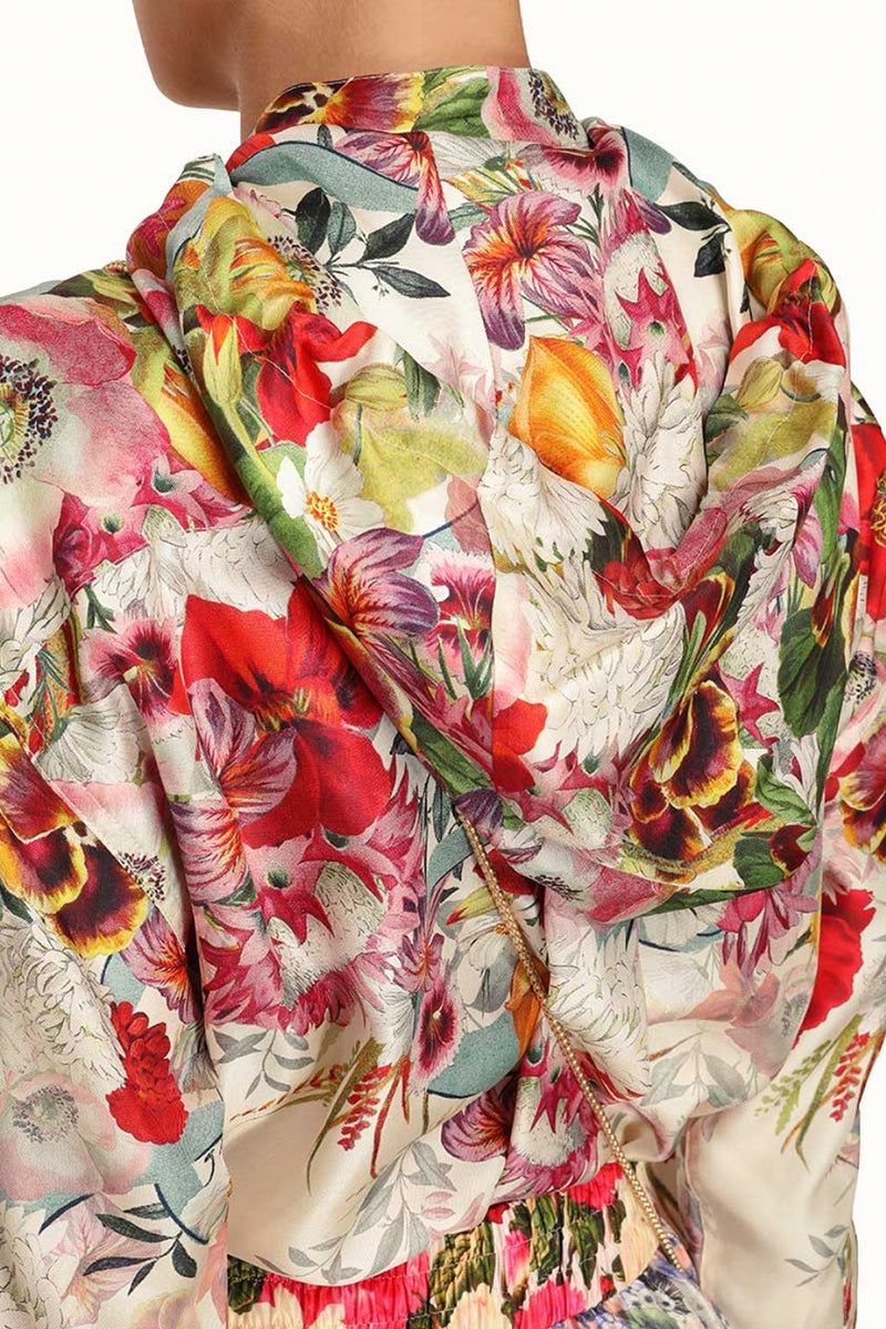 Zimmermann Wonderland Hooded Silk Shirt 2